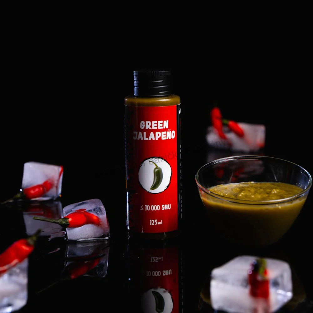 HOT CHIP Green Jalapeño mash 125 ml