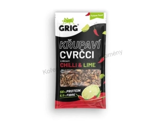 Grig Křupaví cvrčci chilli & limetka 13g